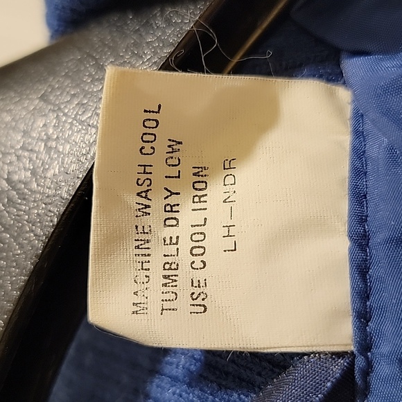 Woolrich Vintage Mens Royal Blue Windbreaker Size Small - Picture 5 of 13